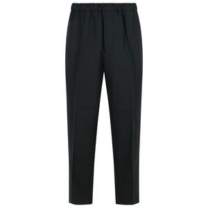 Jil Sander Black Wool Pants Men
